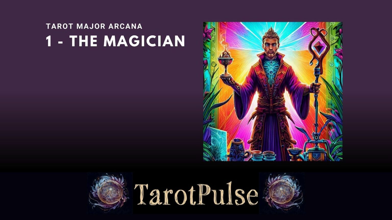 The Magician Tarot Card Meaning: Major Arcana Card 01 Explained | Tarot ...