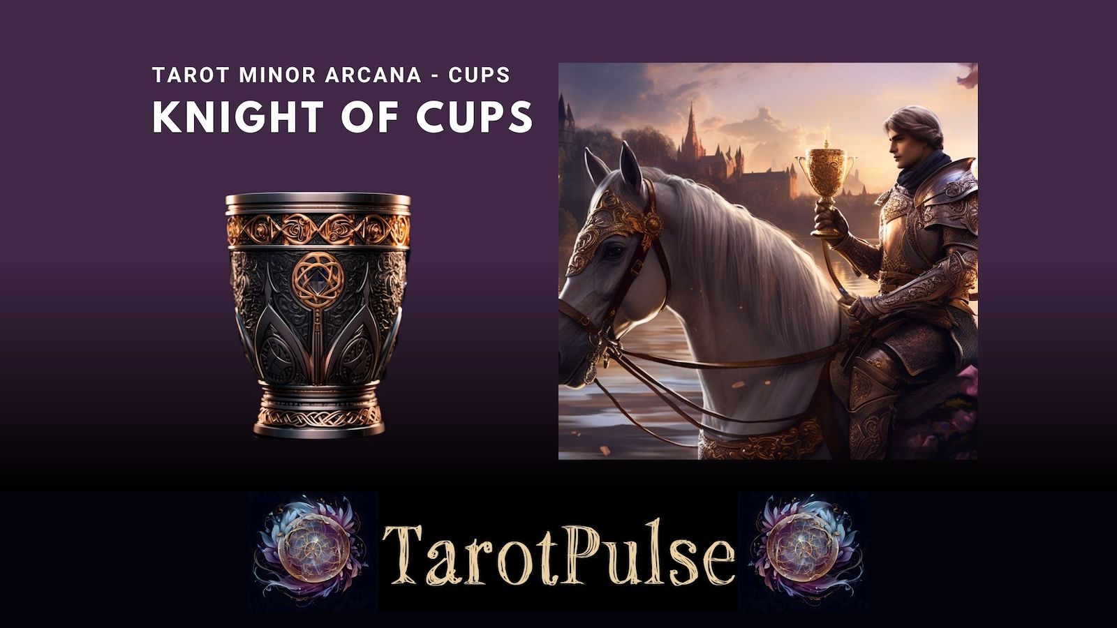 Tarot Minor Arcana - Cups - Knight of Cups