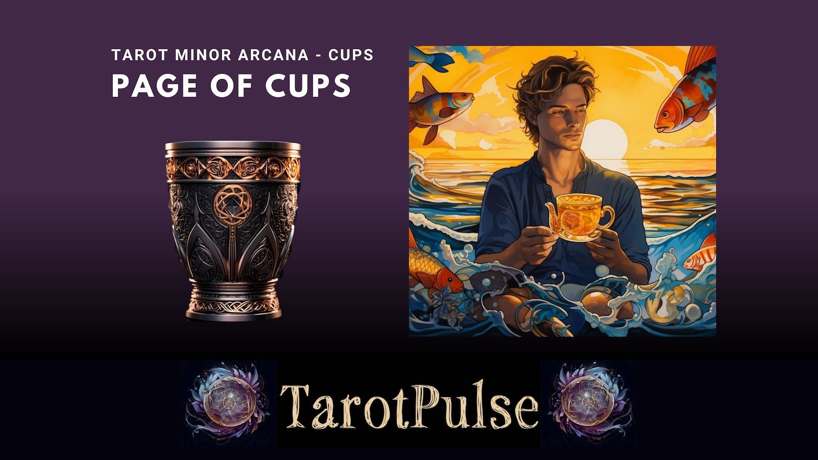 Tarot Minor Arcana - Cups - Page of Cups