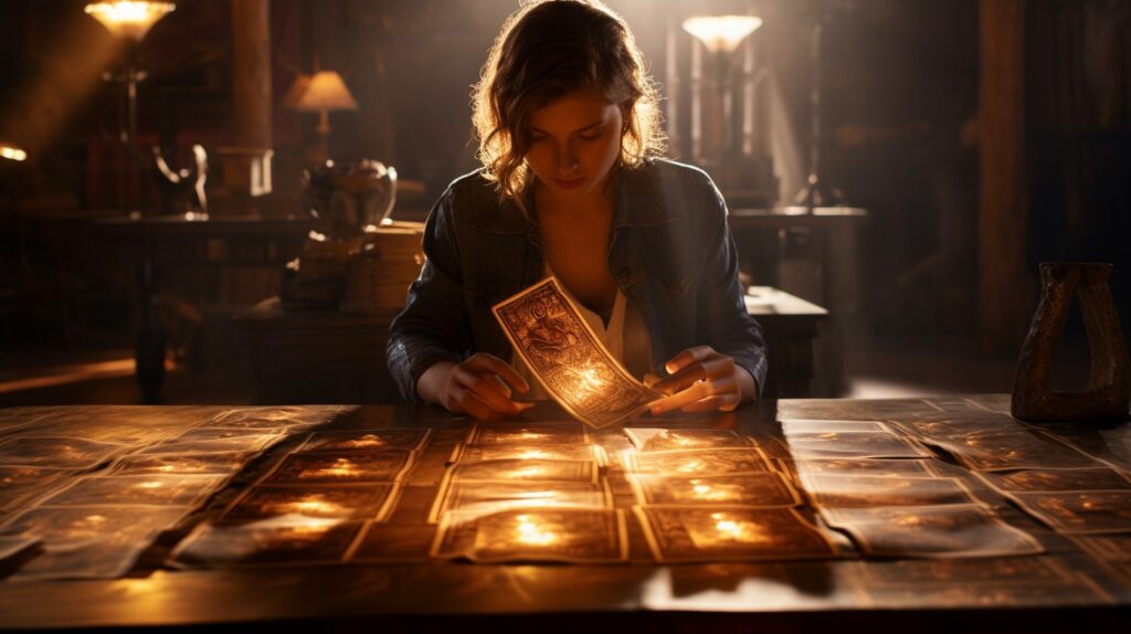Using Tarot cards for decision-making