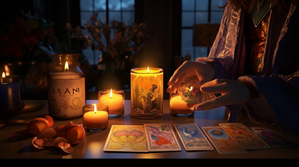 Using Tarot cards for relationship guidance