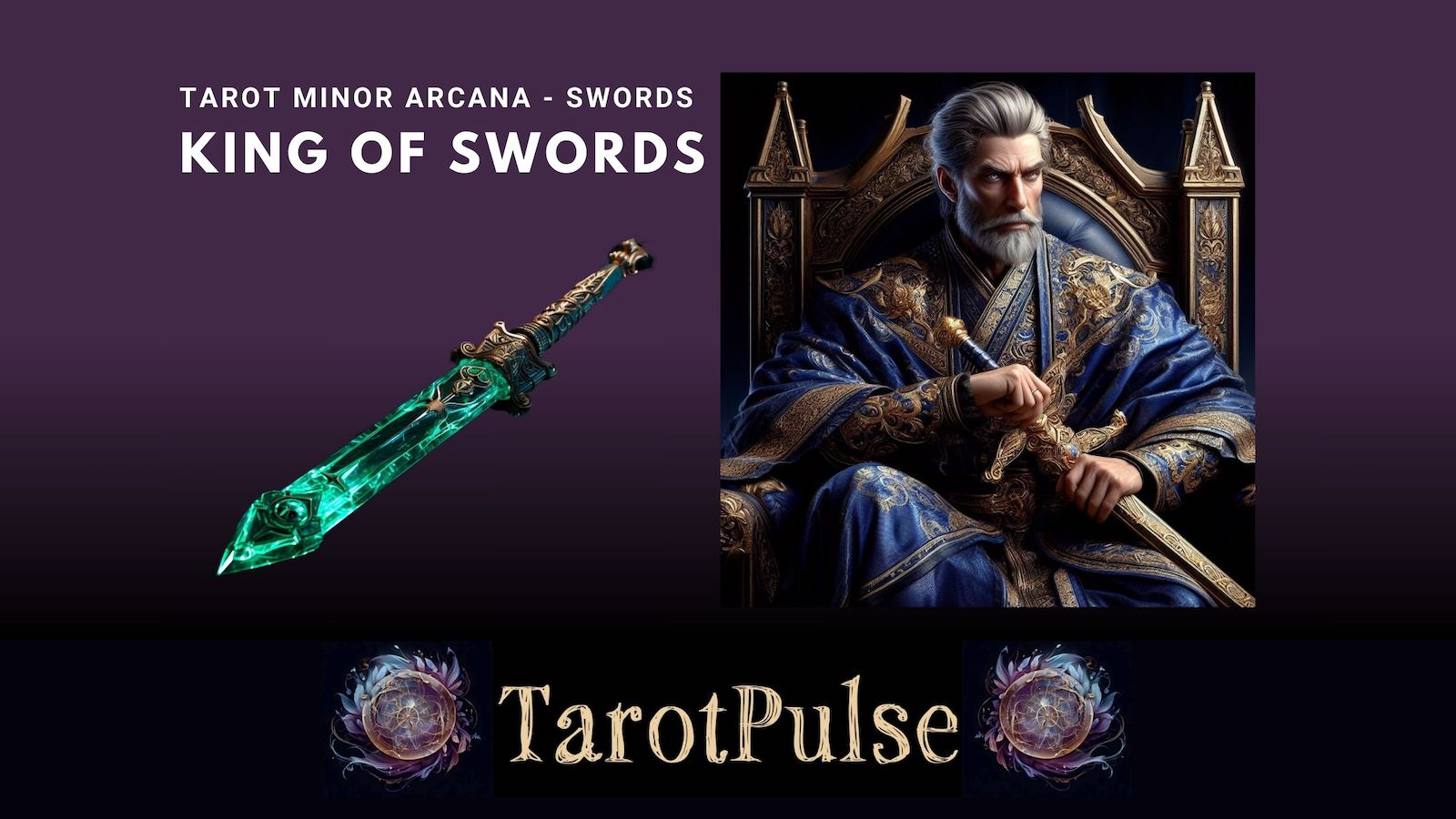 Tarot Minor Arcana - Swords - King of Swords