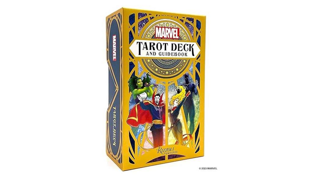 marvel superhero themed tarot deck